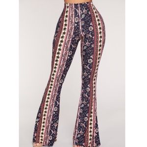 Desert Dreamer Flare Pants (Blue)